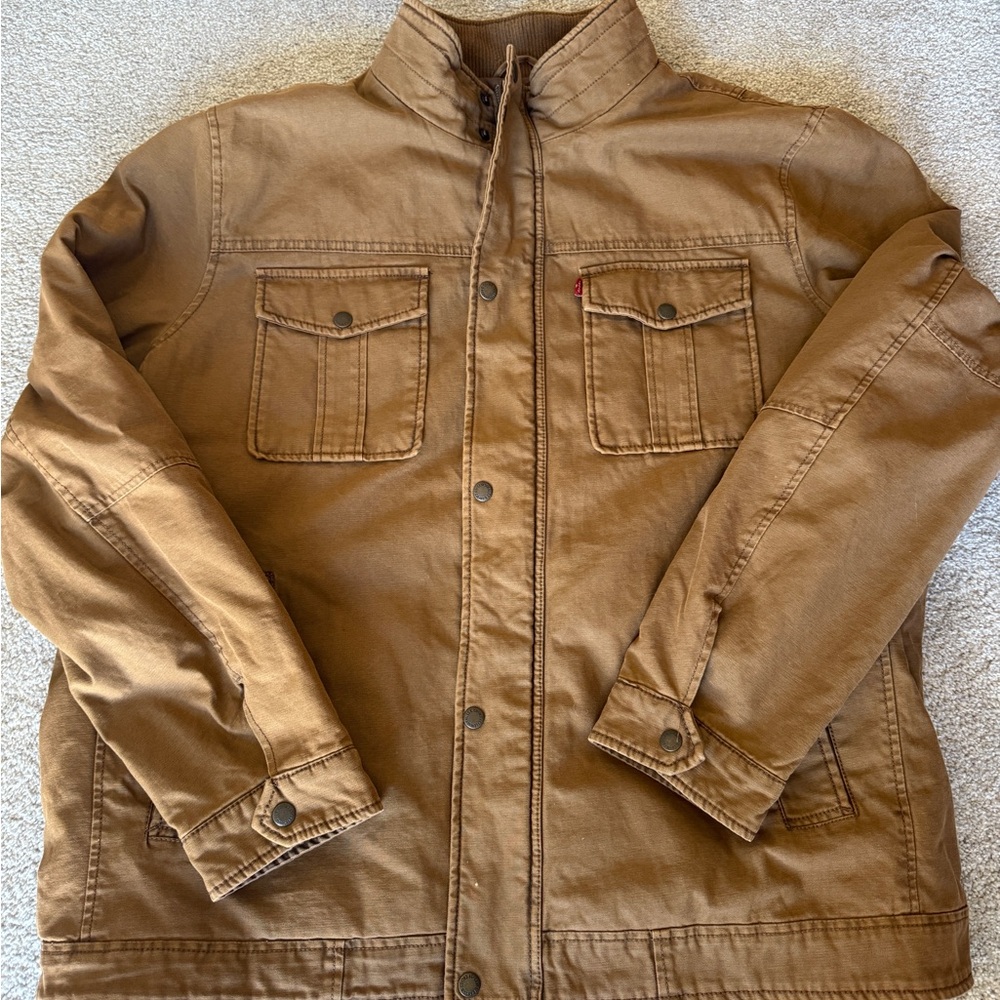 Levi's Brown Quilted Jacket